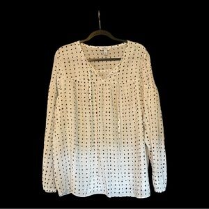 Nine West Women’s Long Sleeve Size Blouse - NWOT